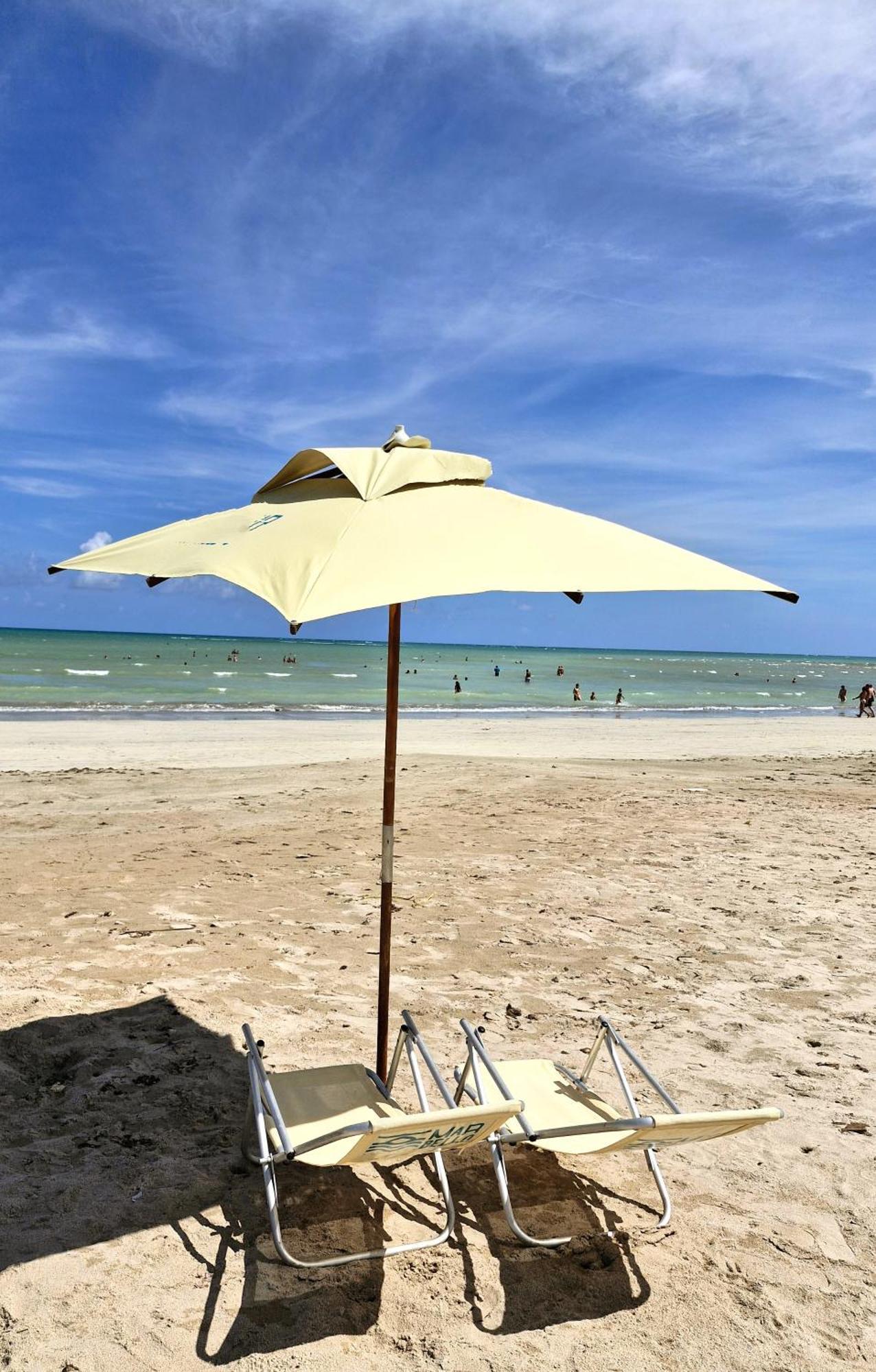 Msflats Paripueira Praia Wifi Ar Cozinha E Varanda Nascente C Rede Exteriör bild