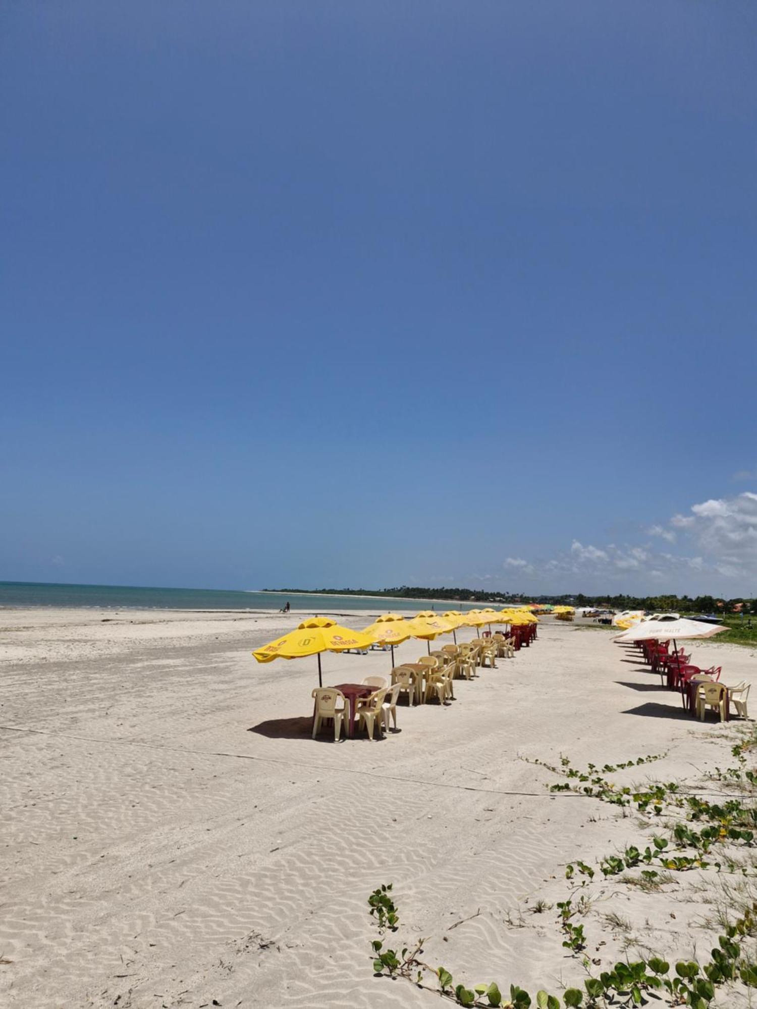 Msflats Paripueira Praia Wifi Ar Cozinha E Varanda Nascente C Rede Exteriör bild