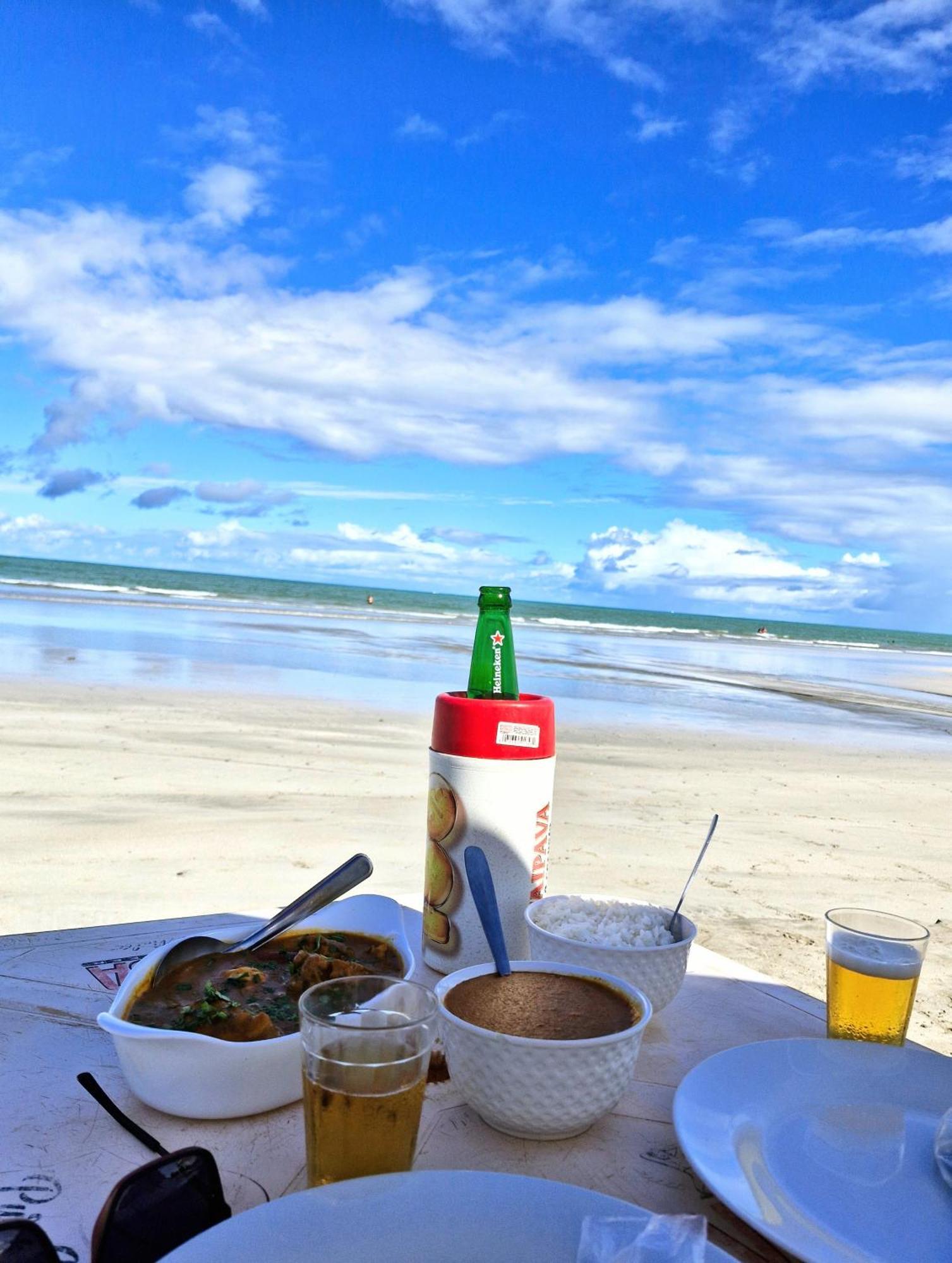 Msflats Paripueira Praia Wifi Ar Cozinha E Varanda Nascente C Rede Exteriör bild