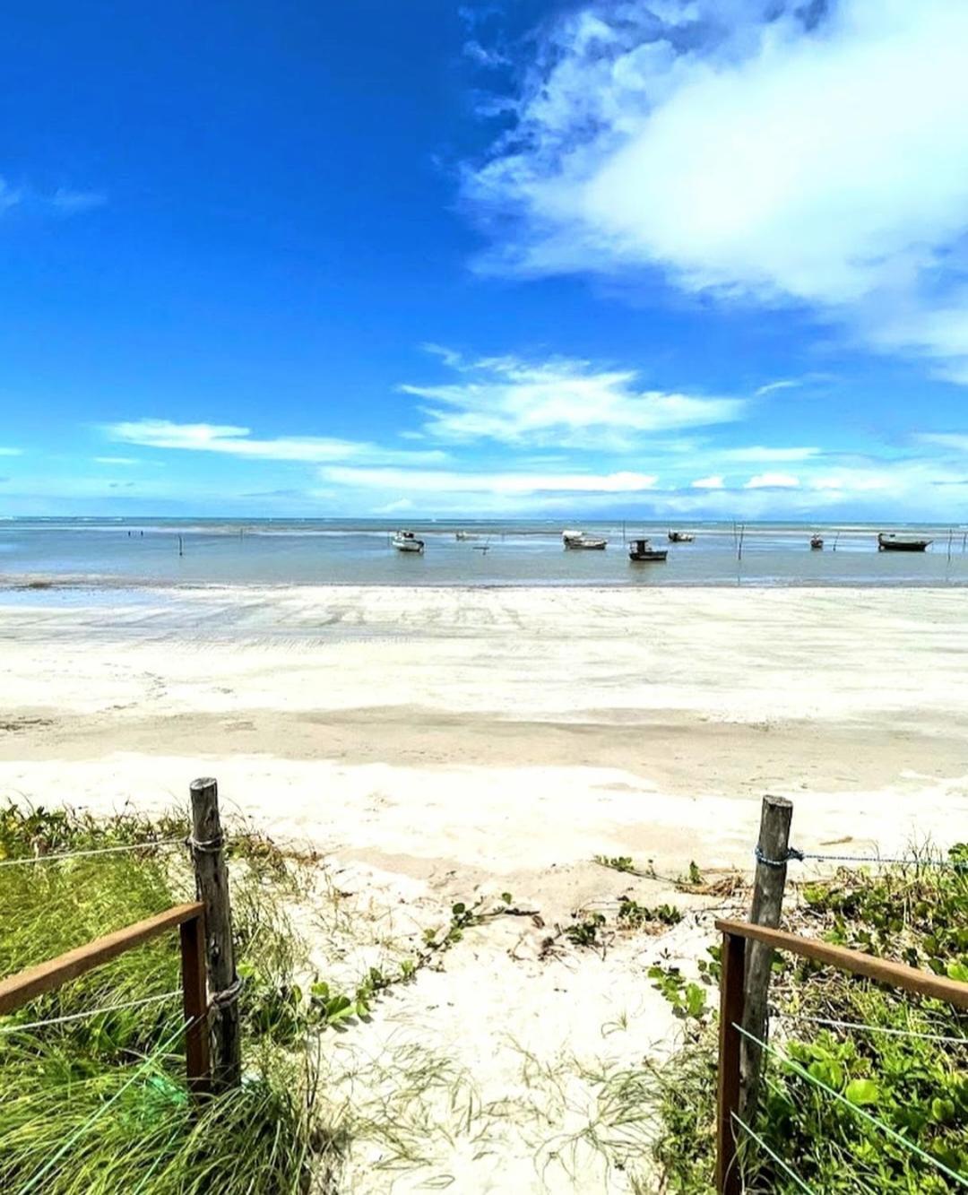 Msflats Paripueira Praia Wifi Ar Cozinha E Varanda Nascente C Rede Exteriör bild